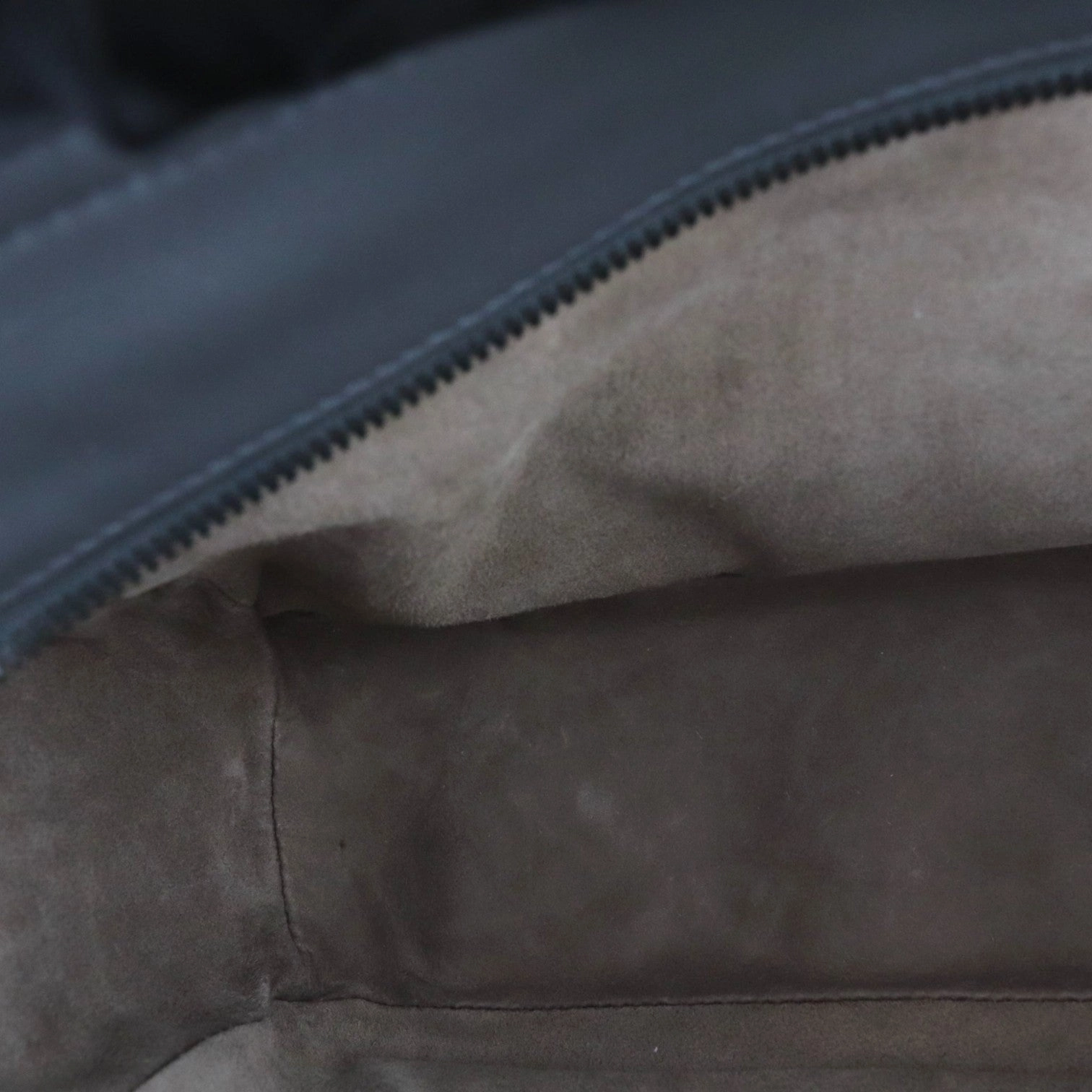 2Way Shoulder Intrecciato Leather Grey