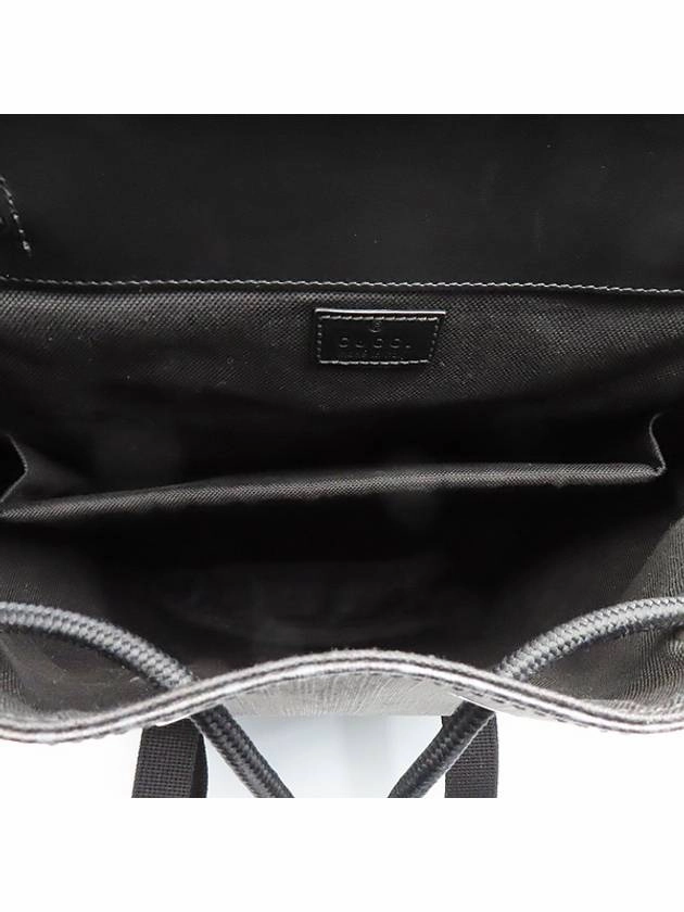 792080 Black GG Logo Supreme Canvas Men s Backpack