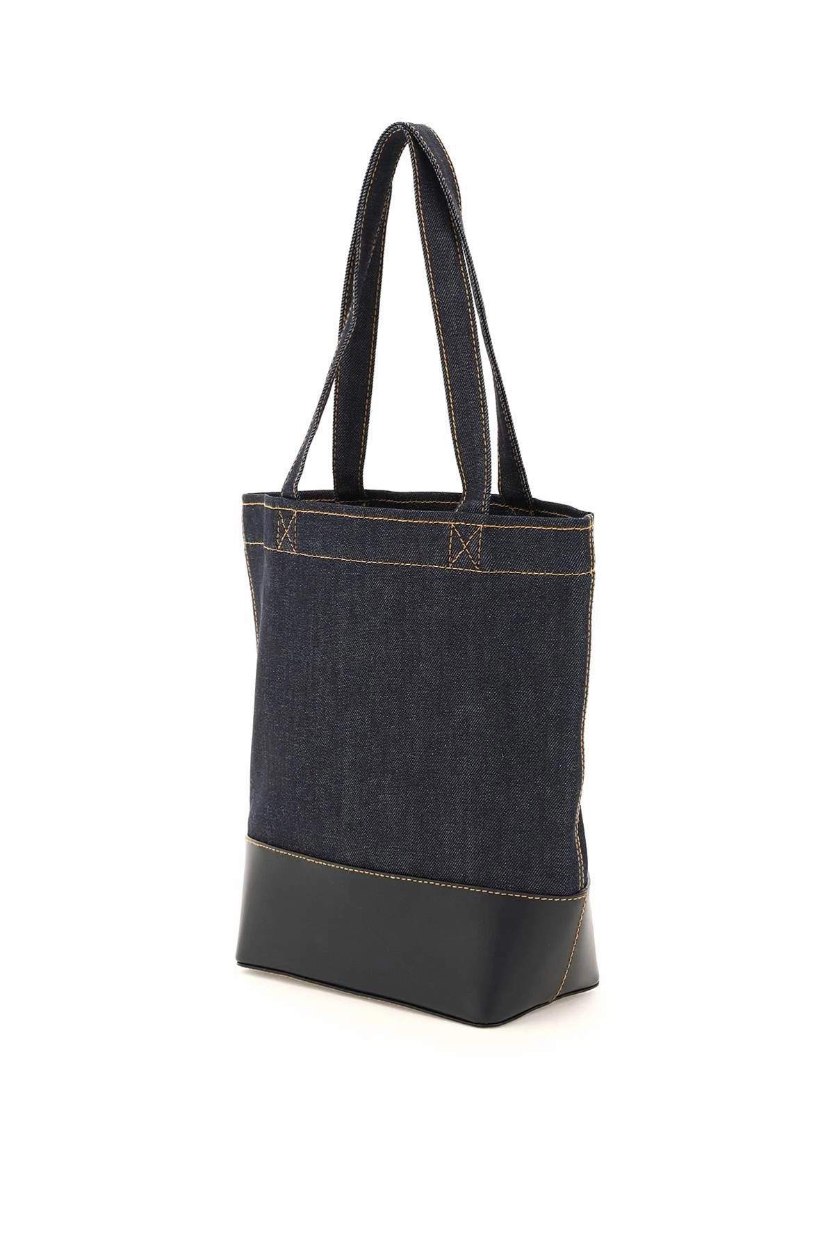 A.p.c. axel small denim tote bag