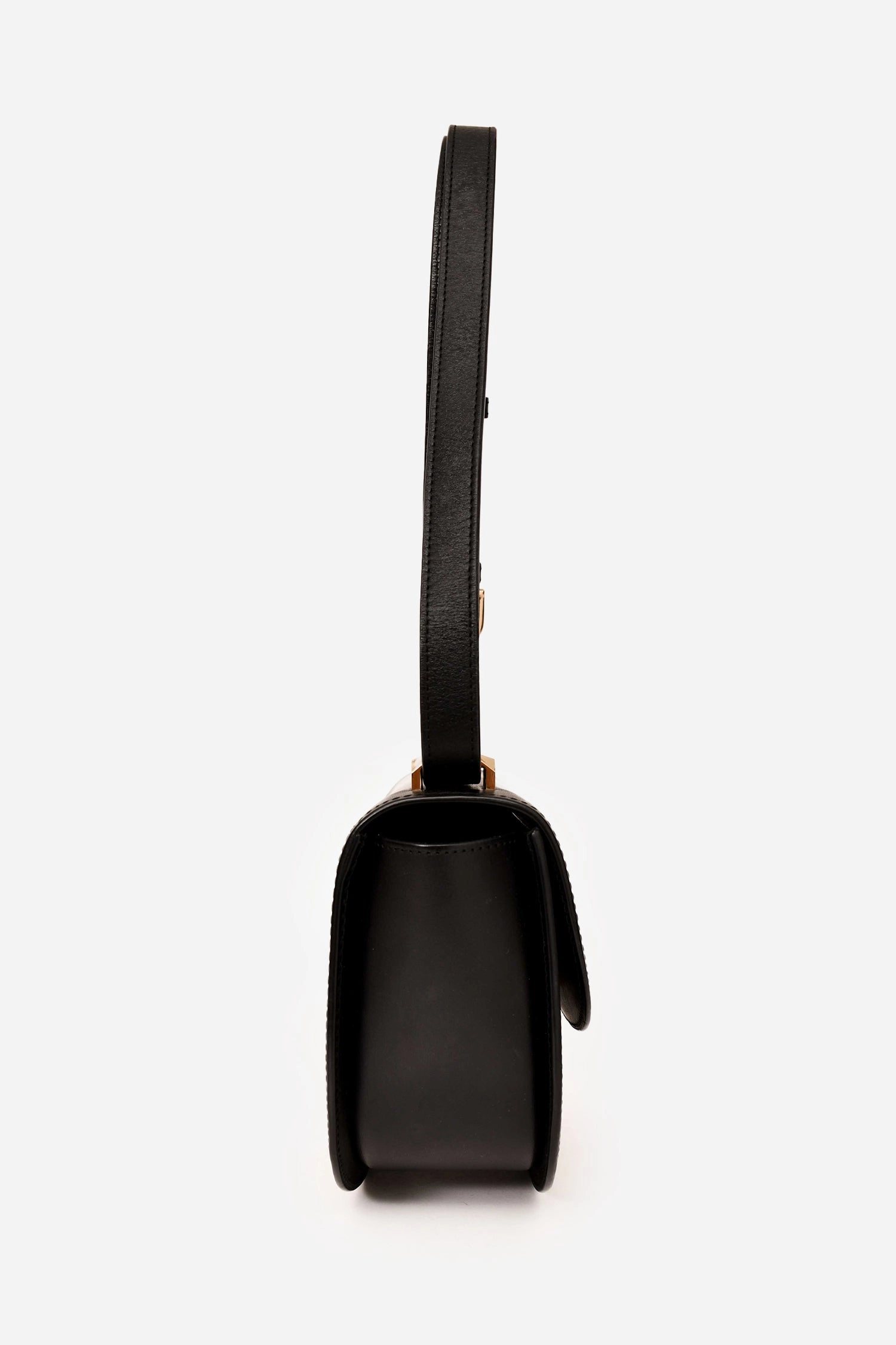 A.P.C. Black Leather Genve Crossbody (As Is)