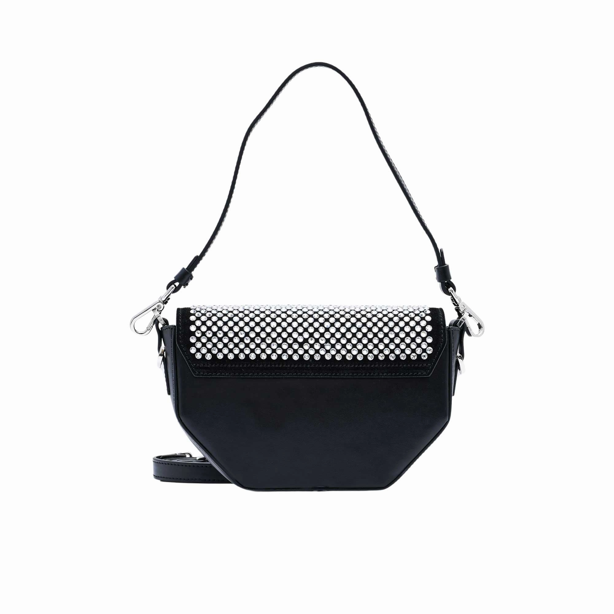 Abseel Women's Square Strass Shoulder Bag