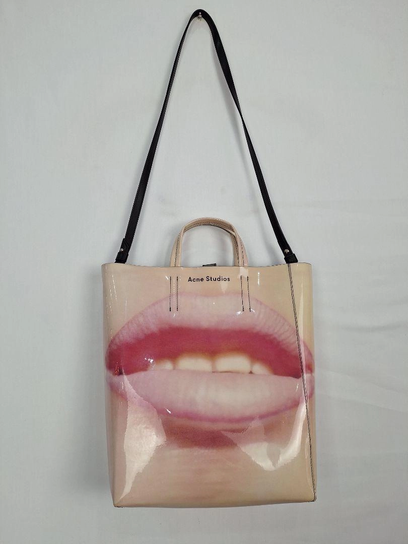 Acne Studios Baker Lips Tote Bag