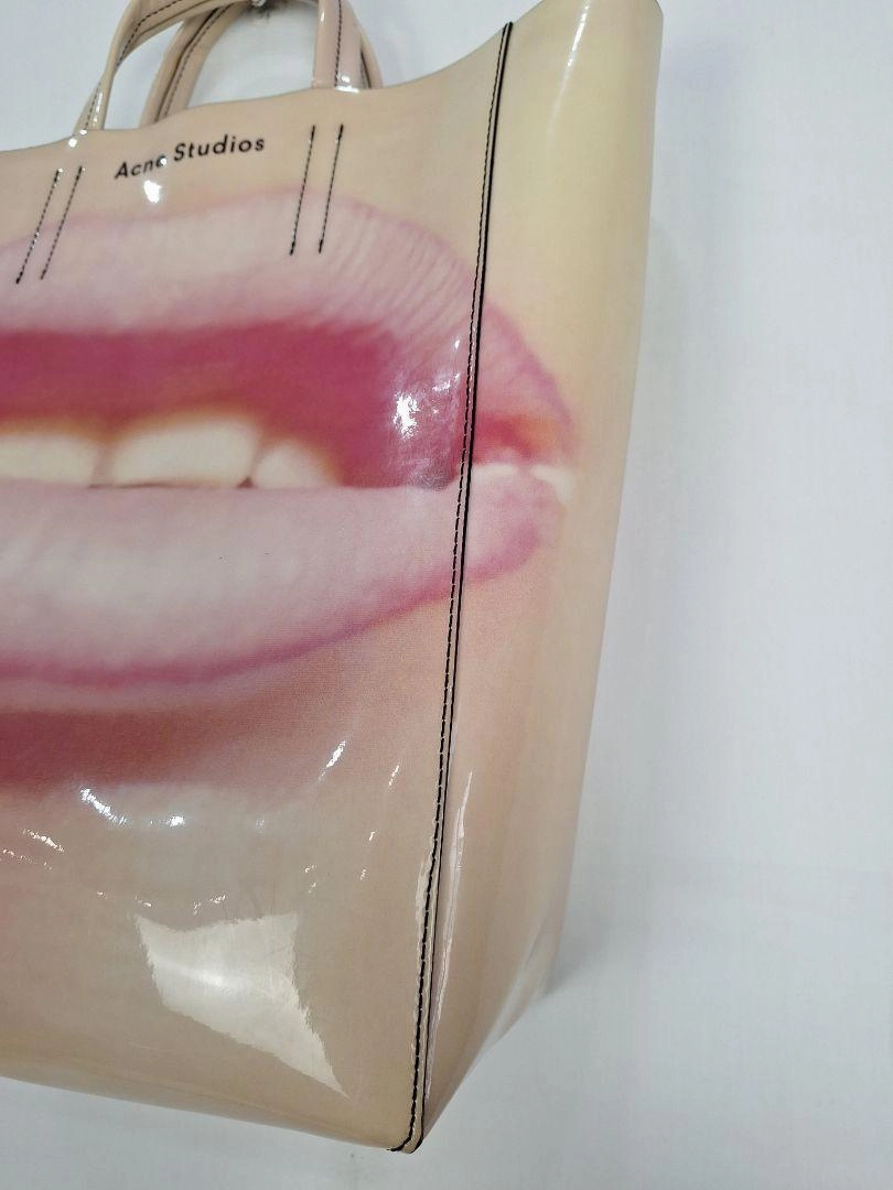 Acne Studios Baker Lips Tote Bag