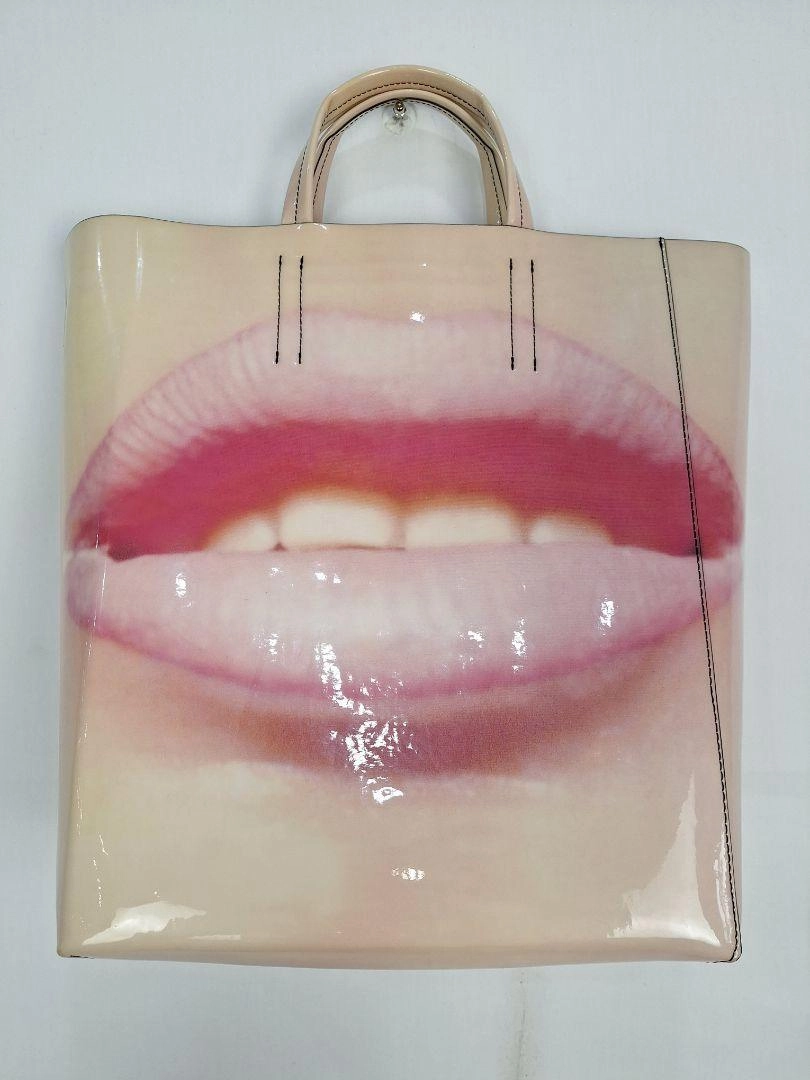 Acne Studios Baker Lips Tote Bag