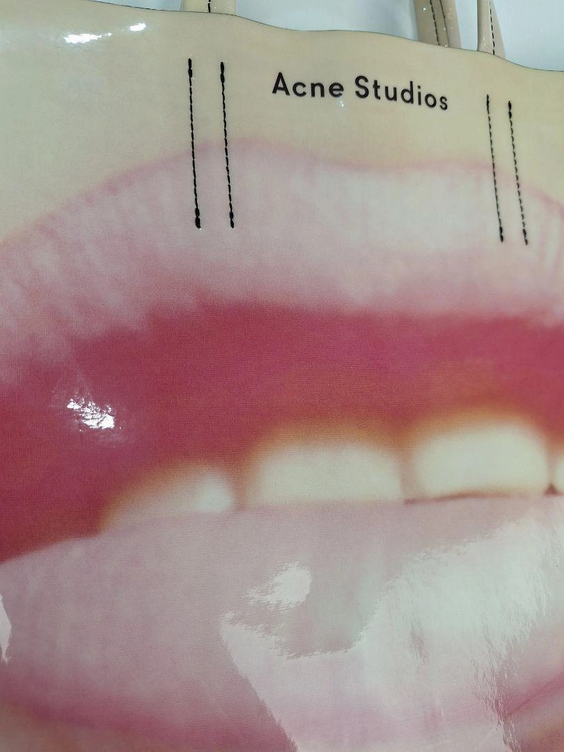 Acne Studios Baker Lips Tote Bag