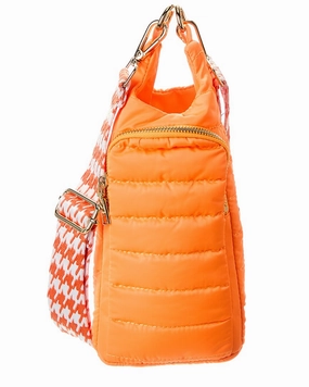 Ahdorned Quilted Water Bottle Bag