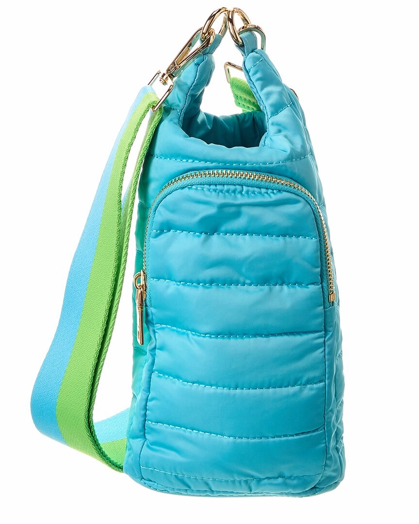 Ahdorned Quilted Water Bottle Bag