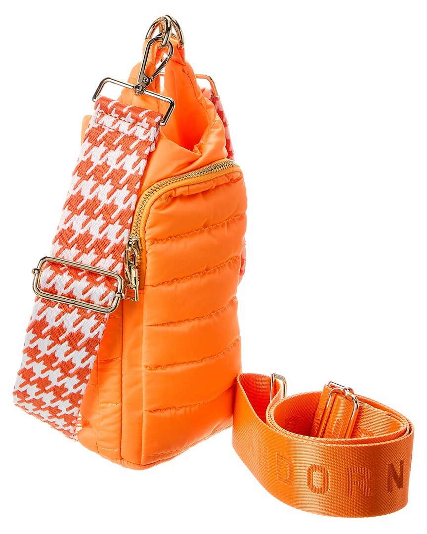 Ahdorned Quilted Water Bottle Bag