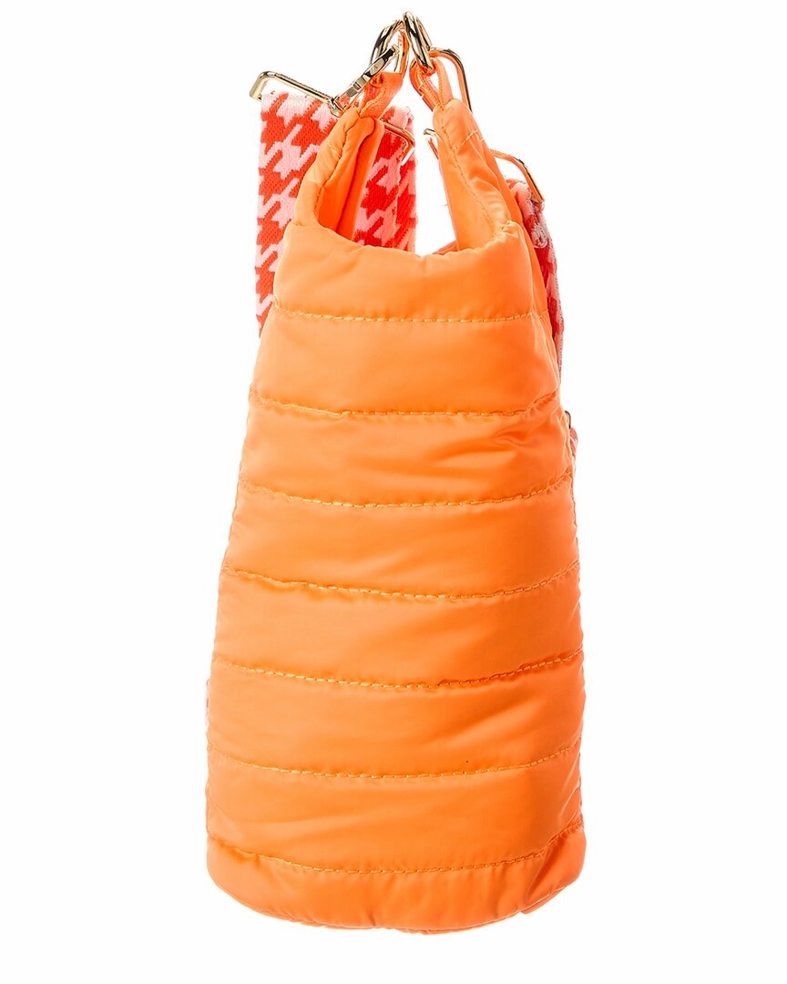 Ahdorned Quilted Water Bottle Bag