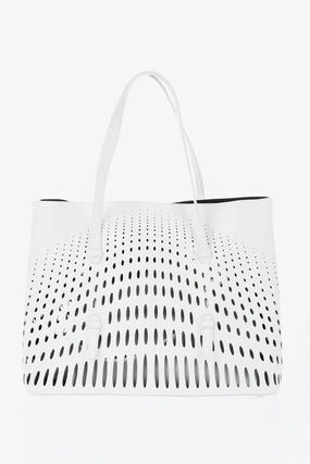 Alaia Leather Tite Bag With Cutout