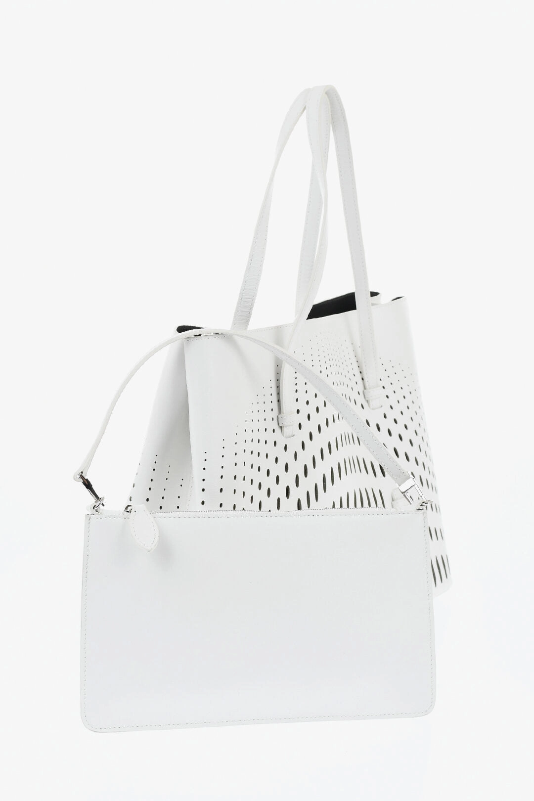 Alaia Leather Tite Bag With Cutout