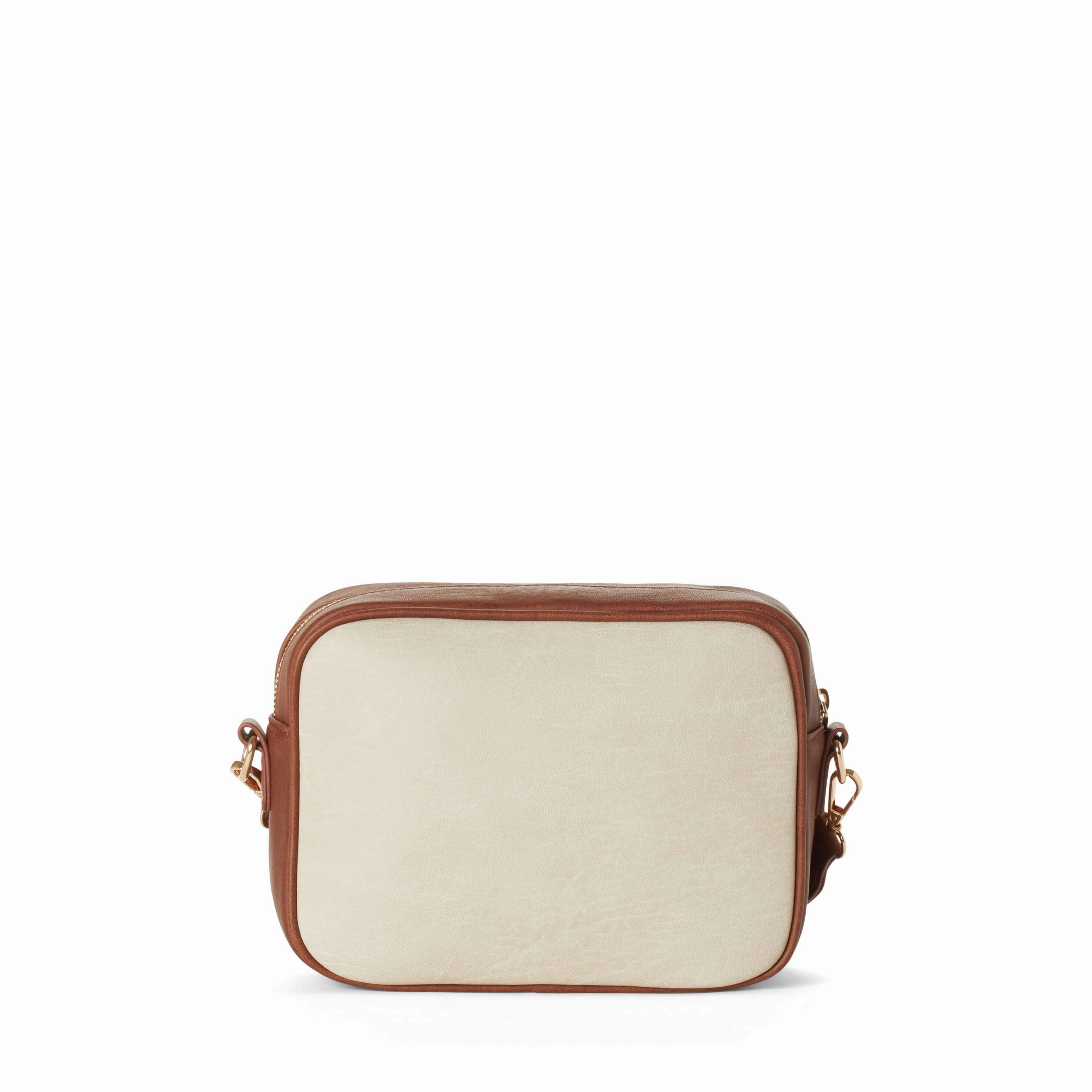 Alicia Vegan Crossbody Bag | Latte