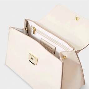 Alina Handbag In Off White