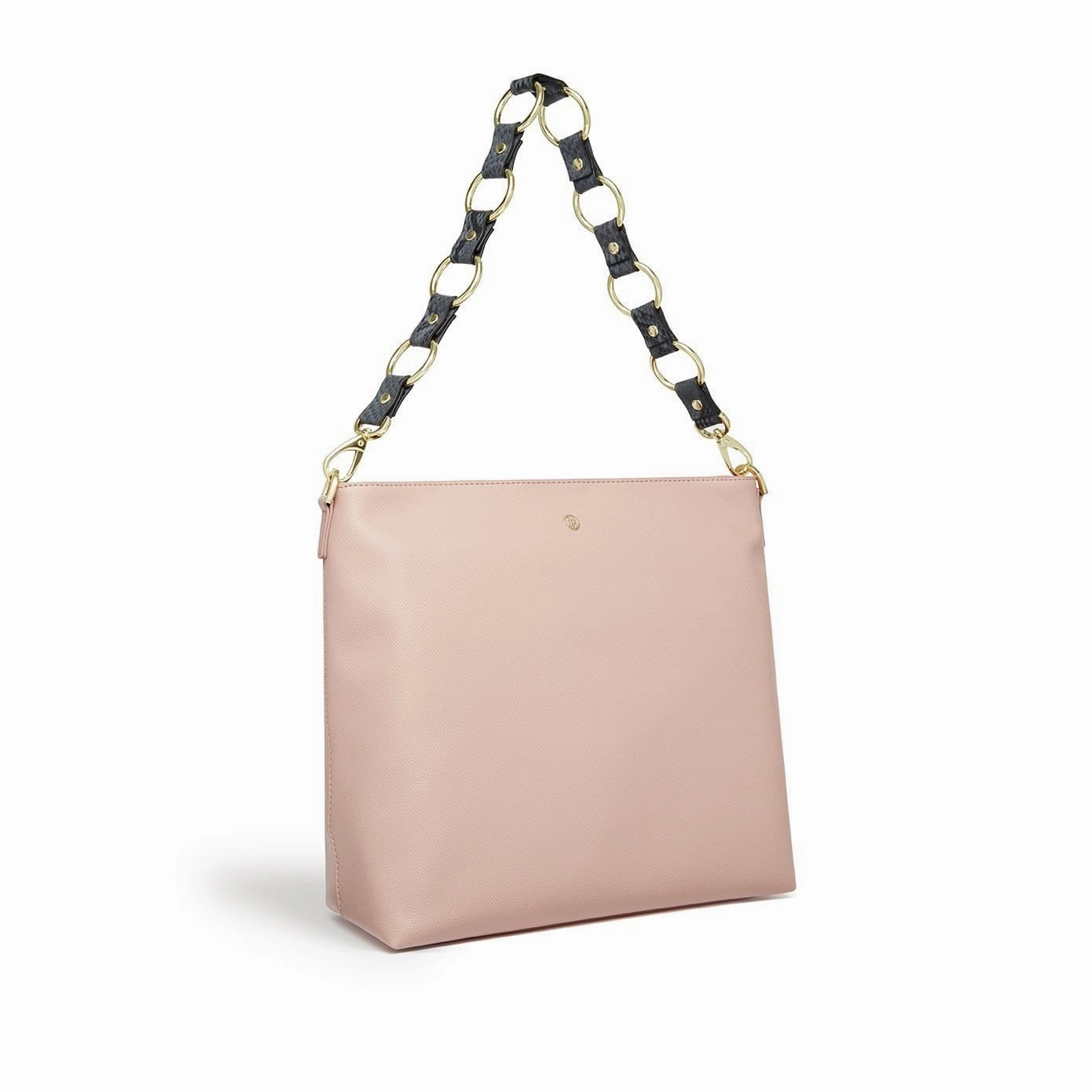 Alstonia Vegan Leather Hobo Bag | Pink Nude