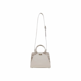 Alviero Martini Prima Classe Cream Pvc Handbag