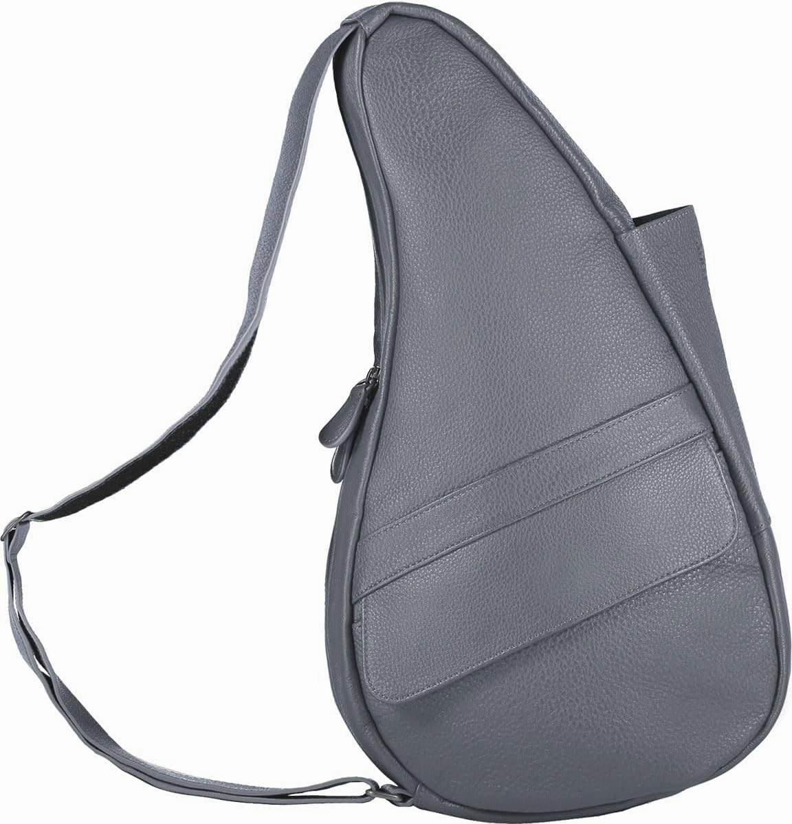 AmeriBag 15" Leather Crossbody Sling Healthy Back Bag