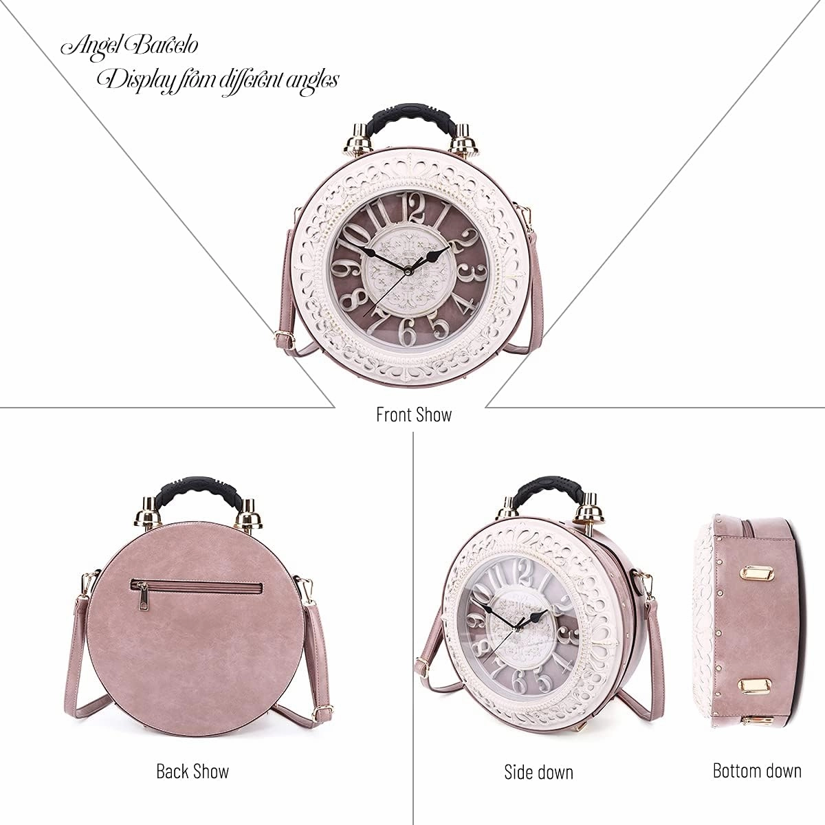Angel Barcelo Crossbody Purse and Handbags for Women Fashion Ladies Shoulder Bag