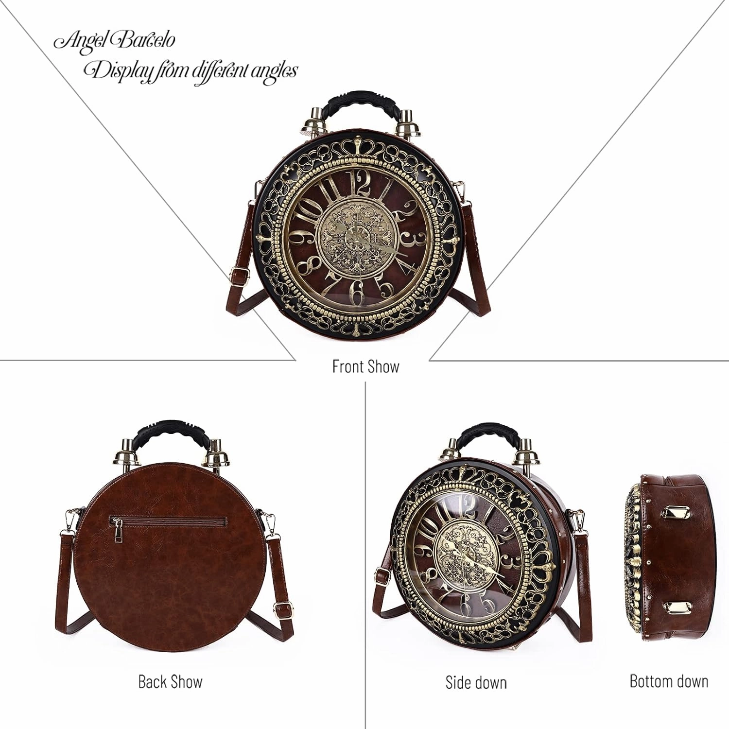 Angel Barcelo Crossbody Purse and Handbags for Women Fashion Ladies Shoulder Bag