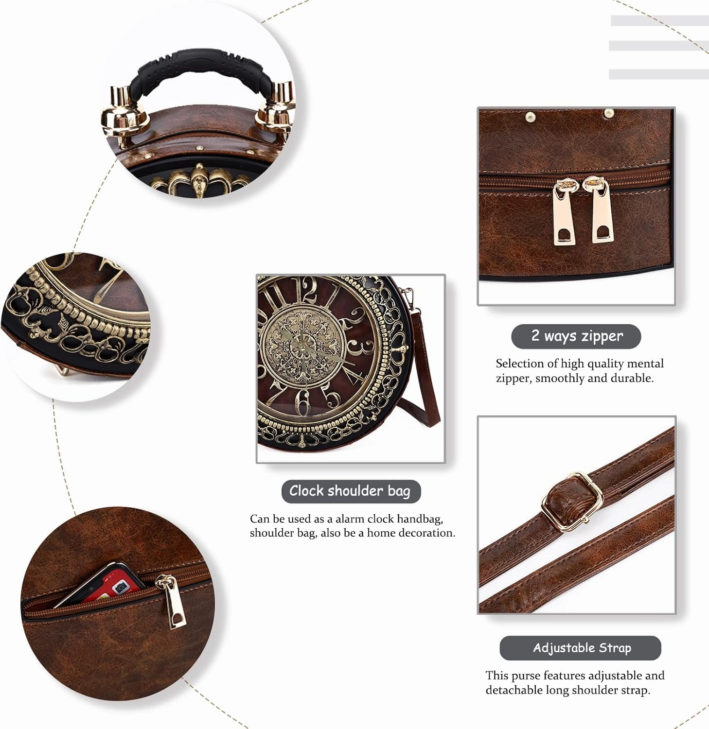 Angel Barcelo Crossbody Purse and Handbags for Women Fashion Ladies Shoulder Bag