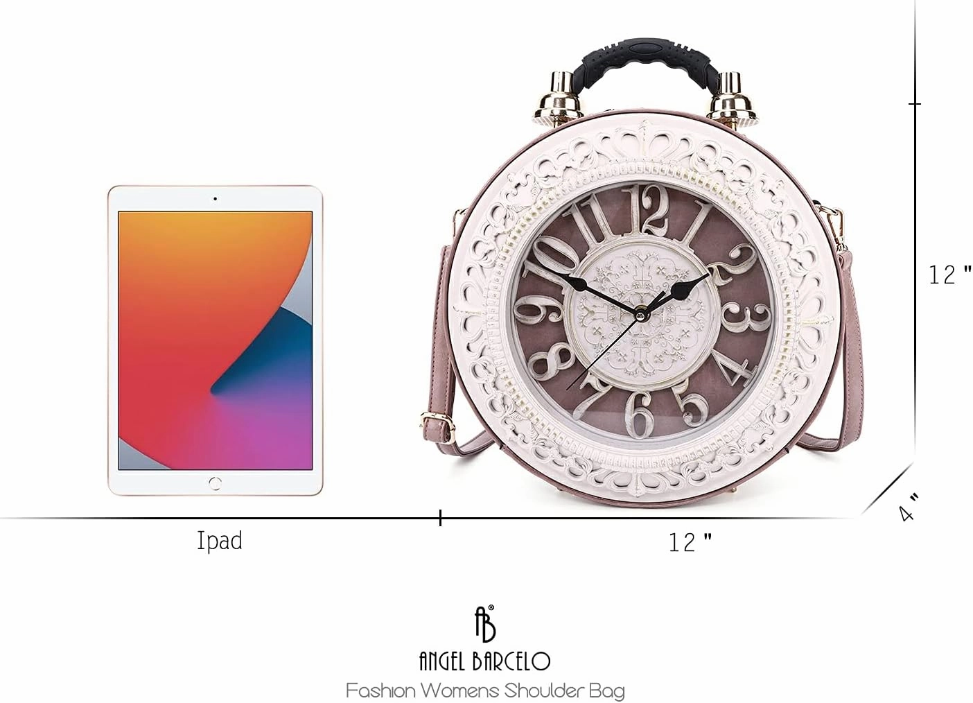 Angel Barcelo Crossbody Purse and Handbags for Women Fashion Ladies Shoulder Bag