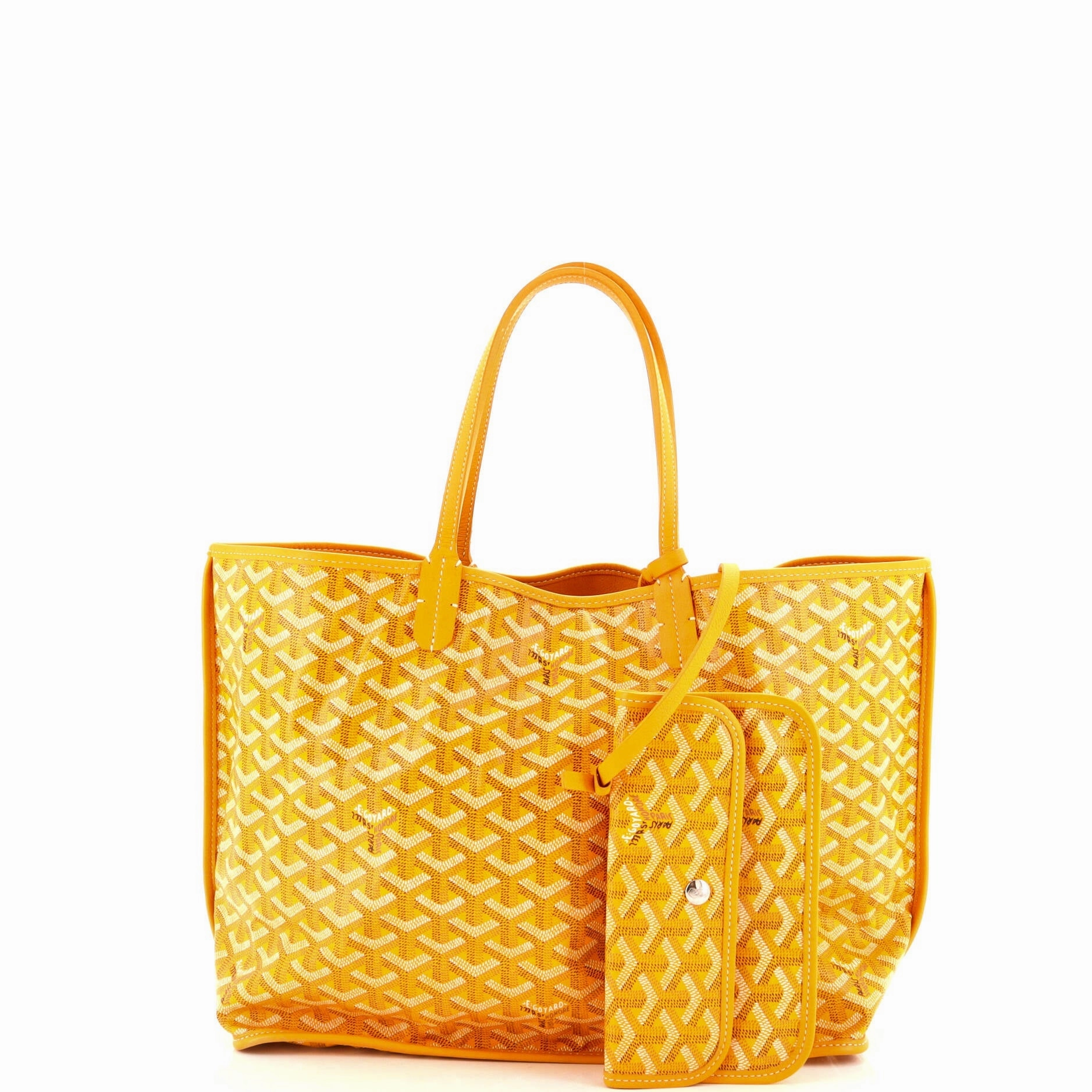 Anjou Reversible Tote Coated Canvas PM