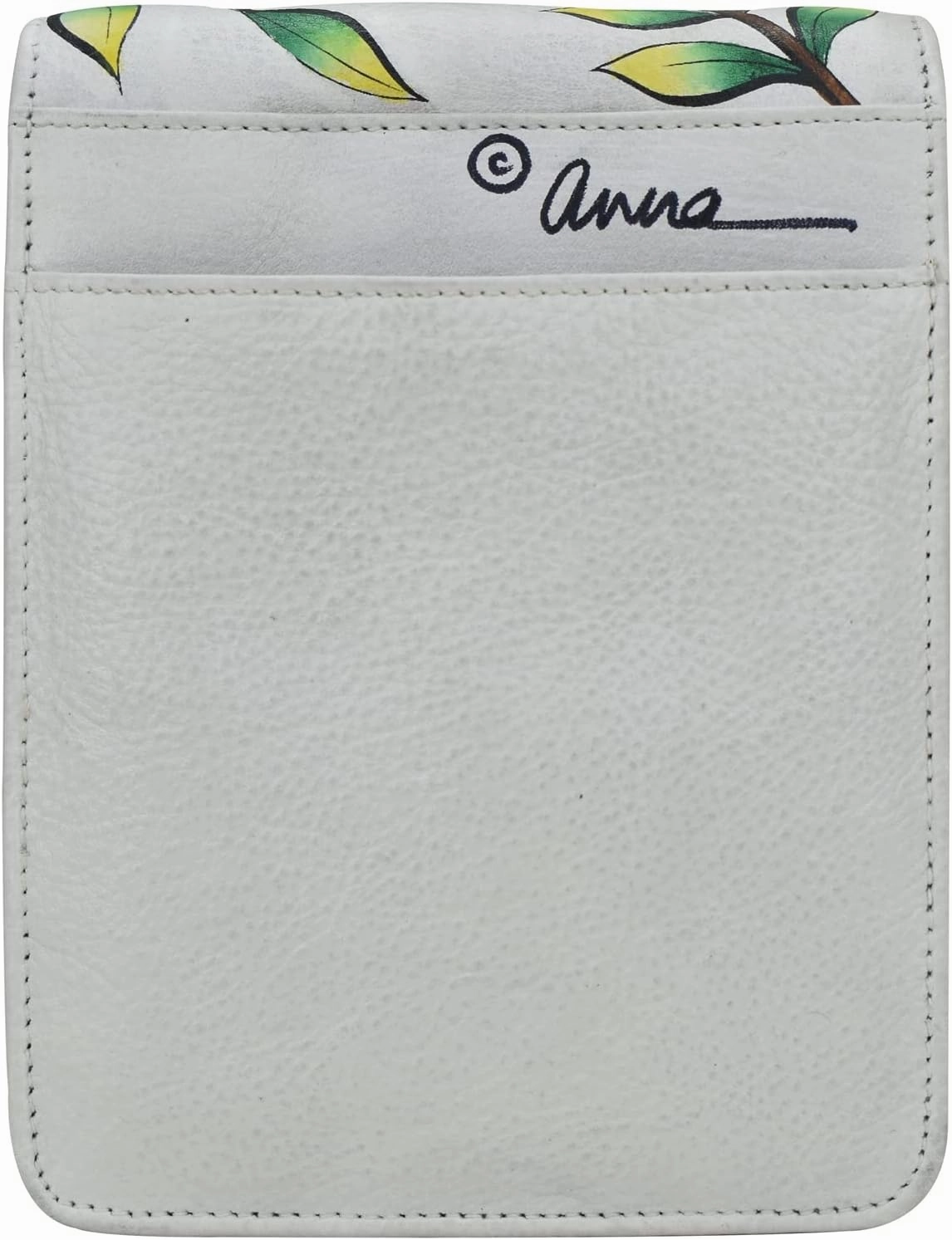 Anna by Anuschka Women's Hand-painted Leather Flap Convertible Crossbody Belt Bag