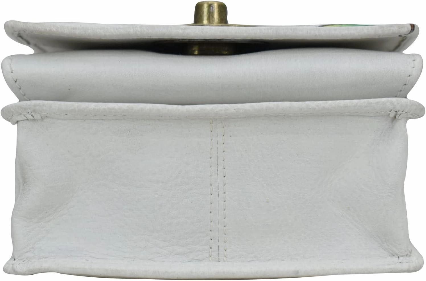 Anna by Anuschka Women's Hand-painted Leather Flap Convertible Crossbody Belt Bag