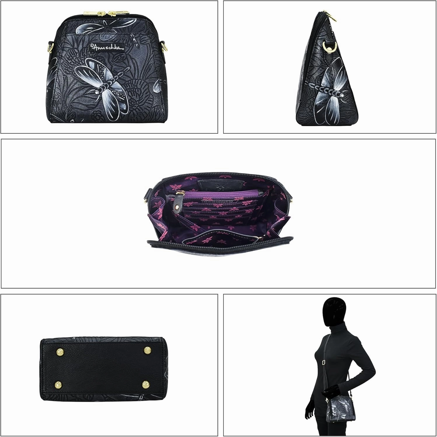 Anuschka Hand-Painted Leather