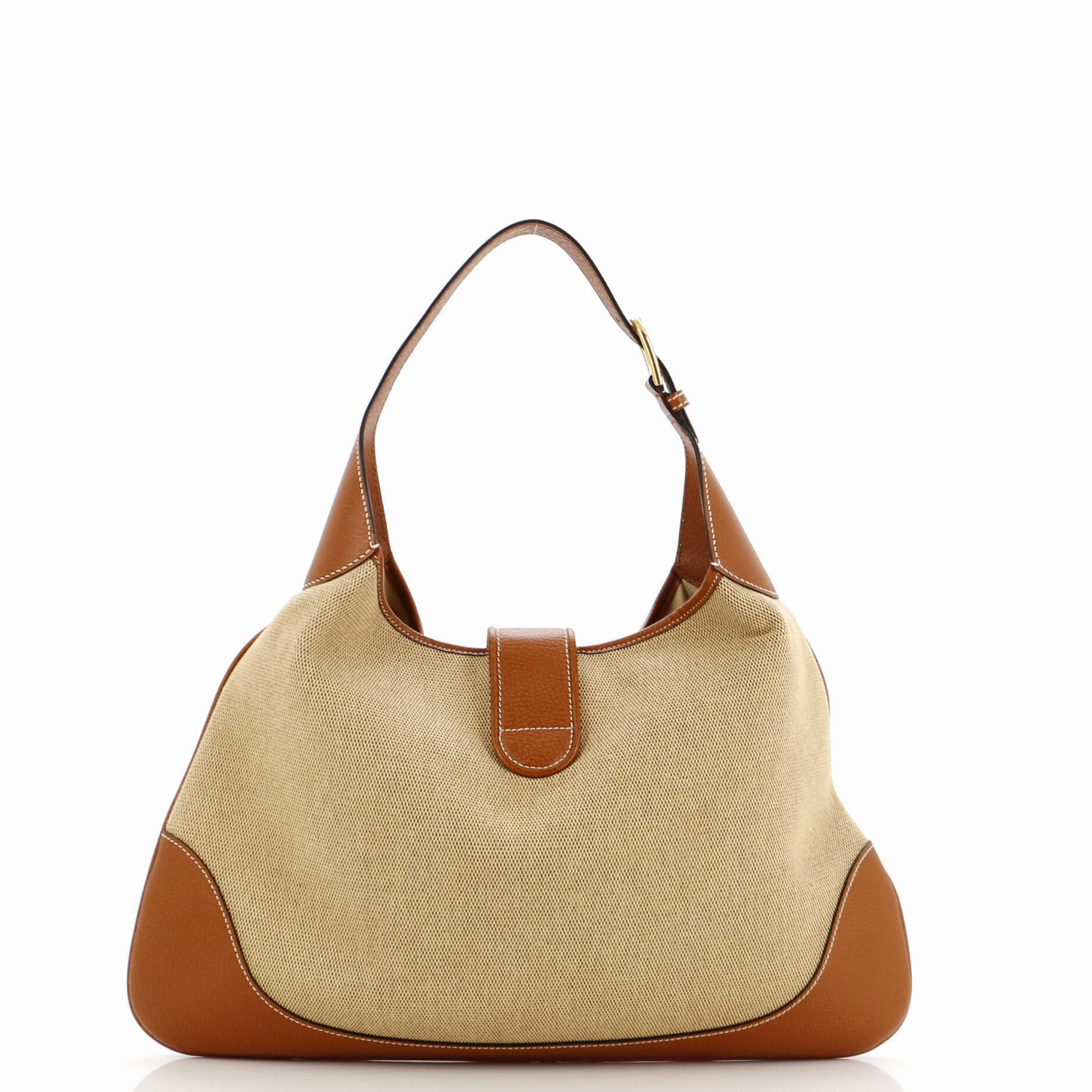 Aphrodite Shoulder Bag Canvas and Leather Large