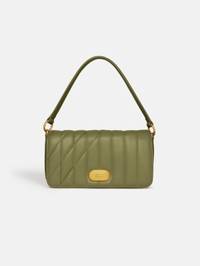 Aurora Vegan Leather Crossbody Bag | Green