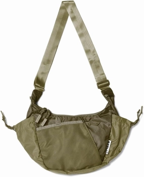 Baboon to the Moon Crescent Crossbody Bag C Water-Repellent Sling Bag for Women, Small Travel Purse, Lightweight Shoulder Bag
