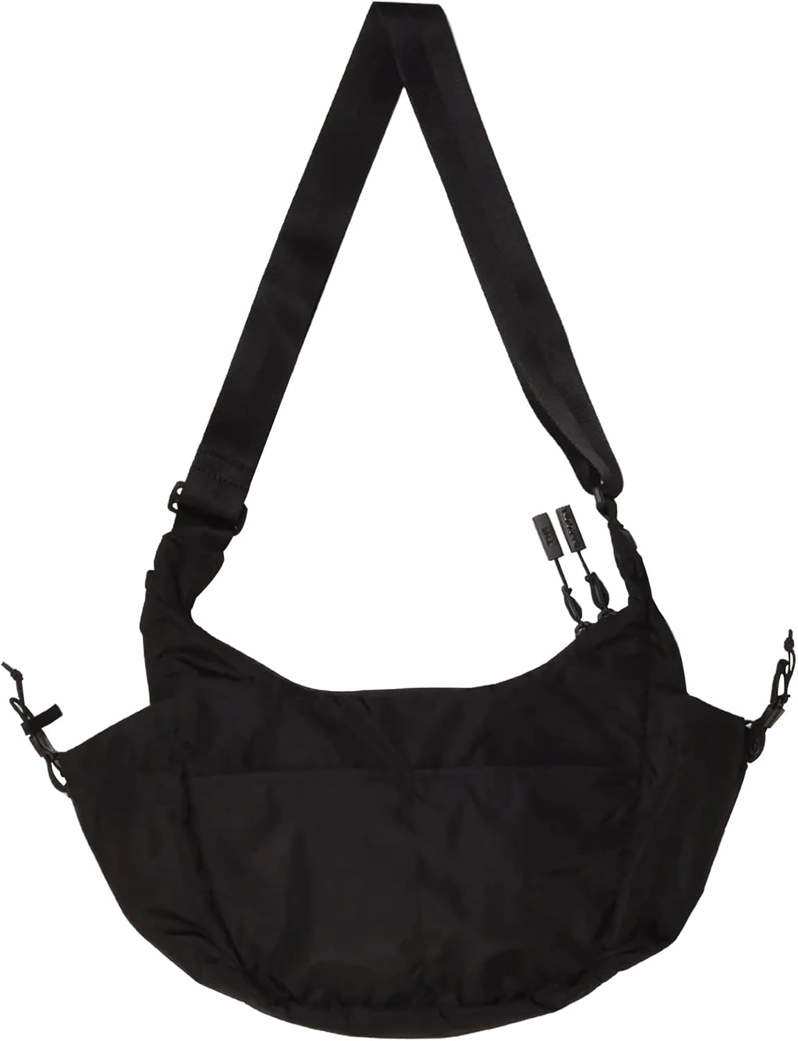 Baboon to the Moon Crescent Crossbody Bag C Water-Repellent Sling Bag for Women, Small Travel Purse, Lightweight Shoulder Bag