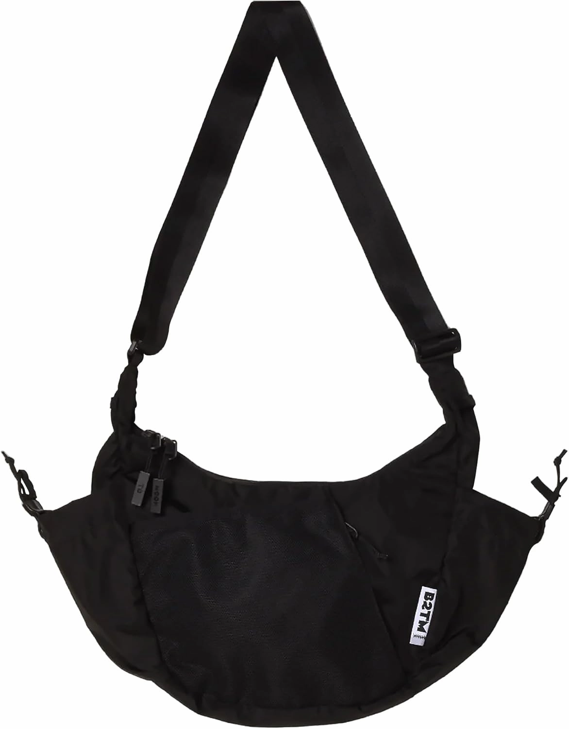 Baboon to the Moon Crescent Crossbody Bag C Water-Repellent Sling Bag for Women, Small Travel Purse, Lightweight Shoulder Bag