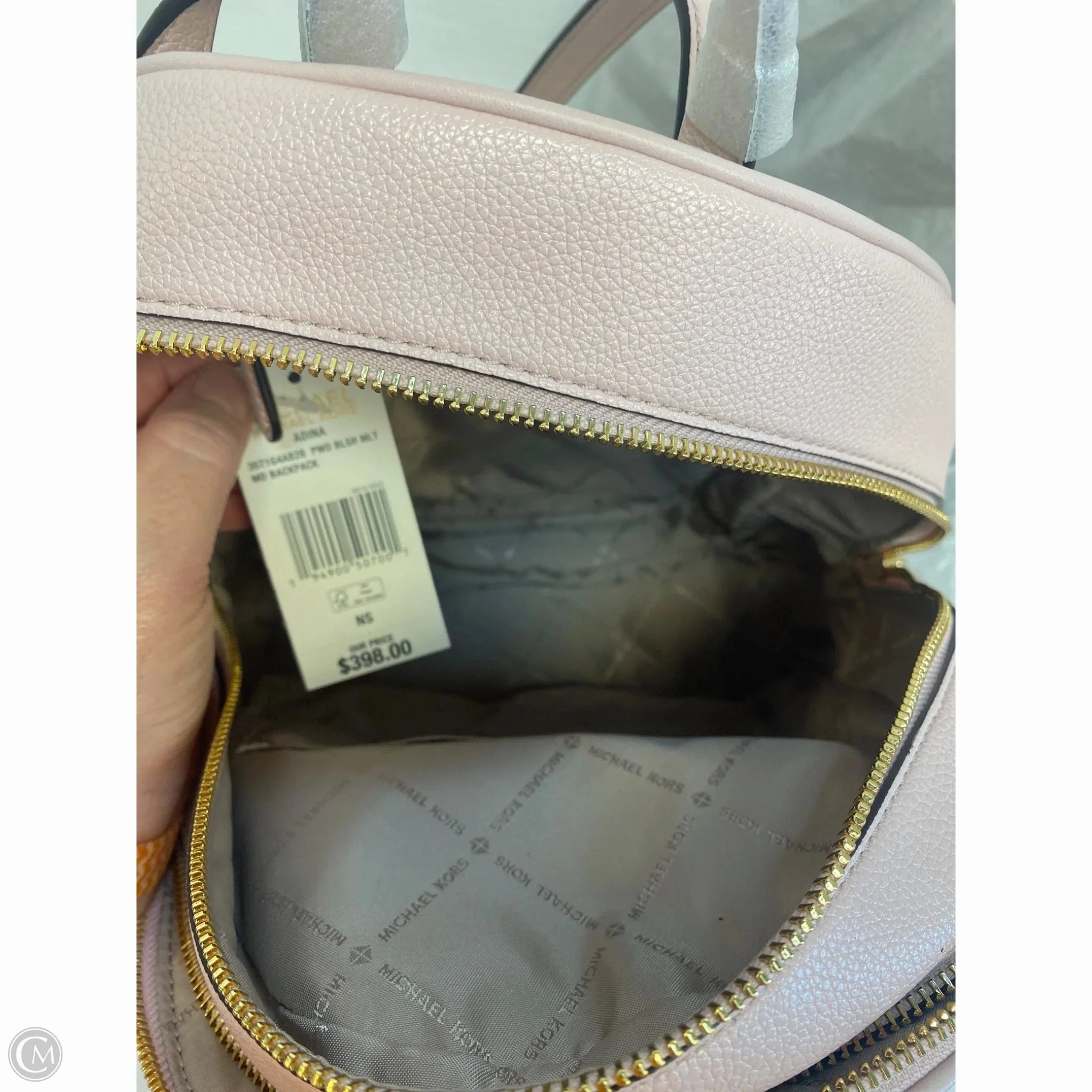 Backpack Designer By Michael Kors, Size: Large