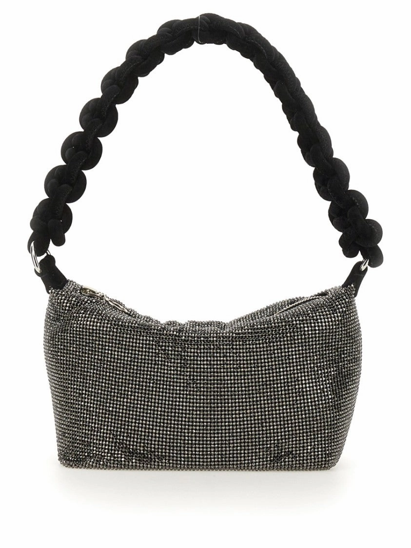 Bag With Knotted Handle And Textured Surface