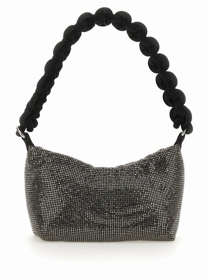 Bag With Knotted Handle And Textured Surface