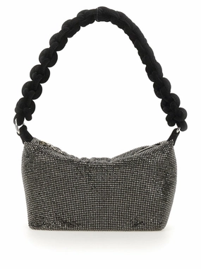 Bag With Knotted Handle And Textured Surface