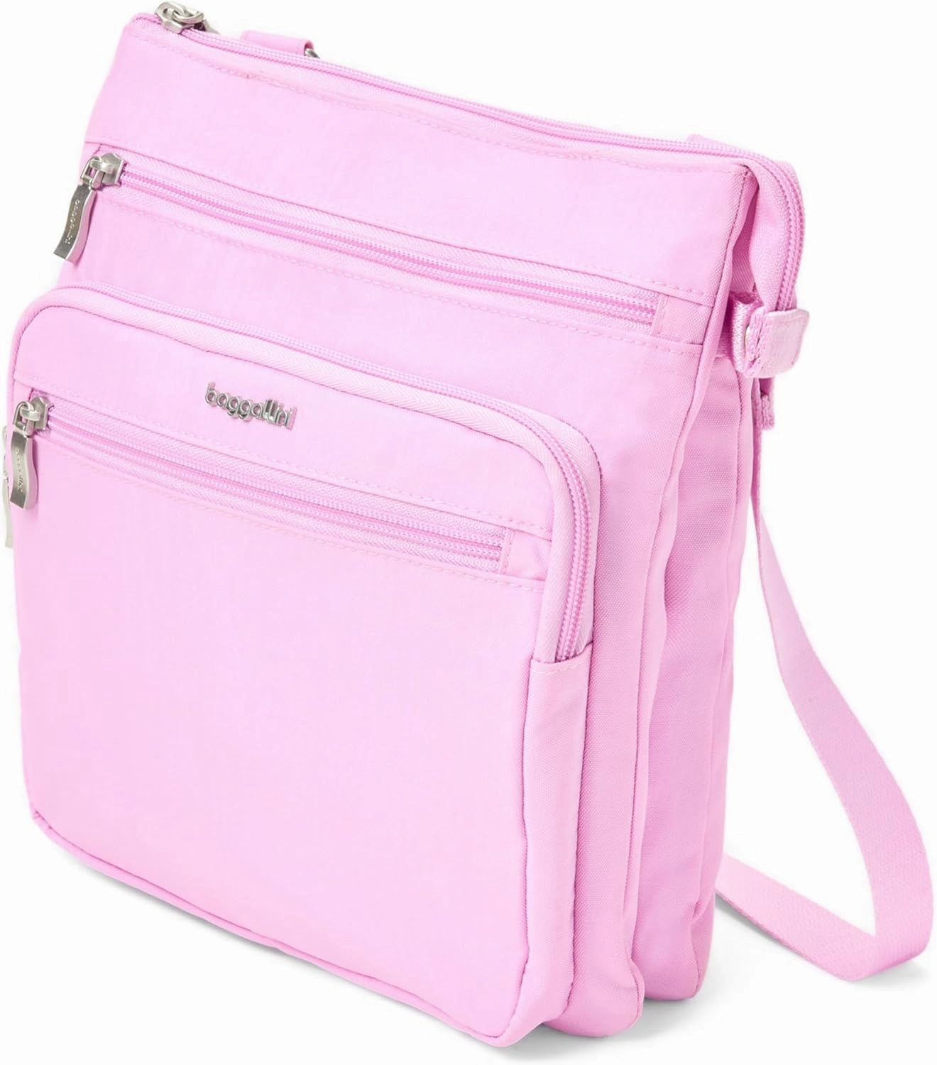 Baggallini Crossbody Bag for Women 10" X 10.7" Lightweight Handbags with RFID Card Slots Interior Divider