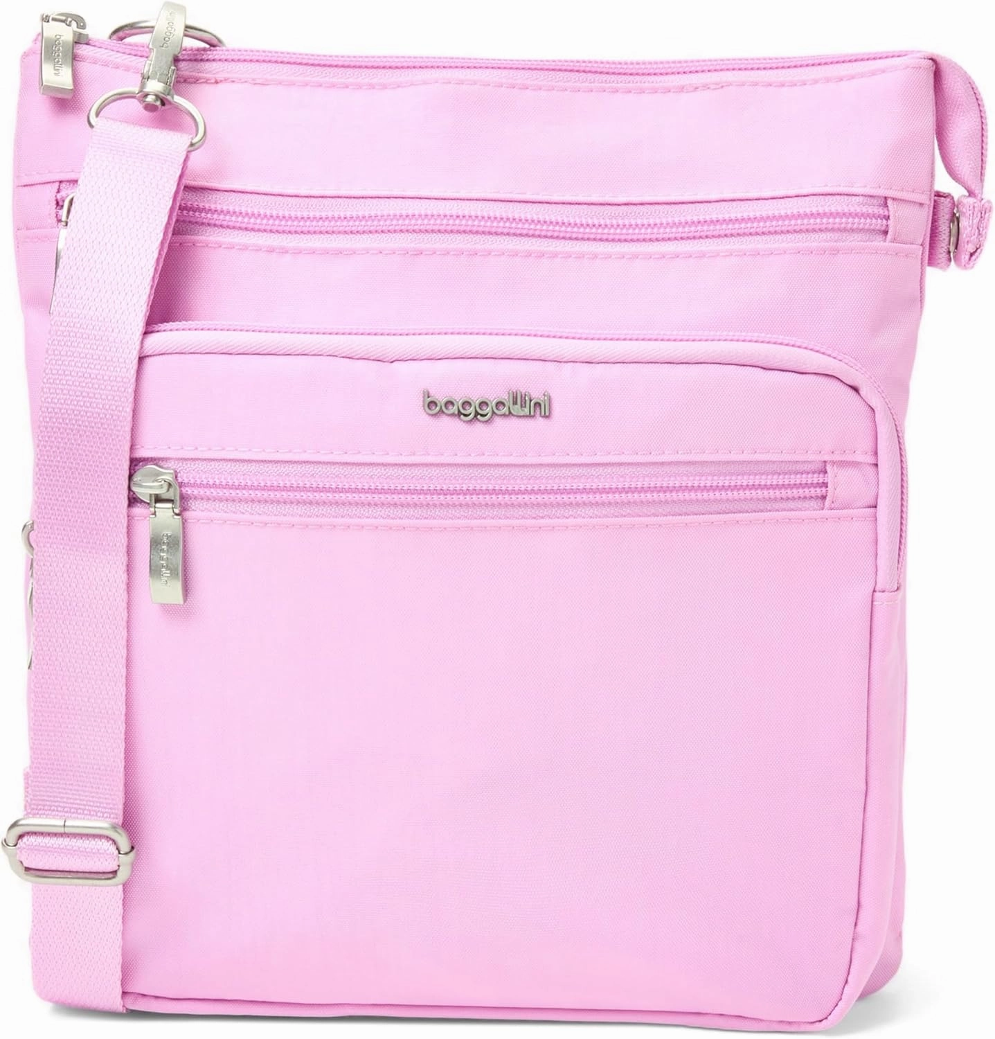 Baggallini Crossbody Bag for Women 10" X 10.7" Lightweight Handbags with RFID Card Slots Interior Divider