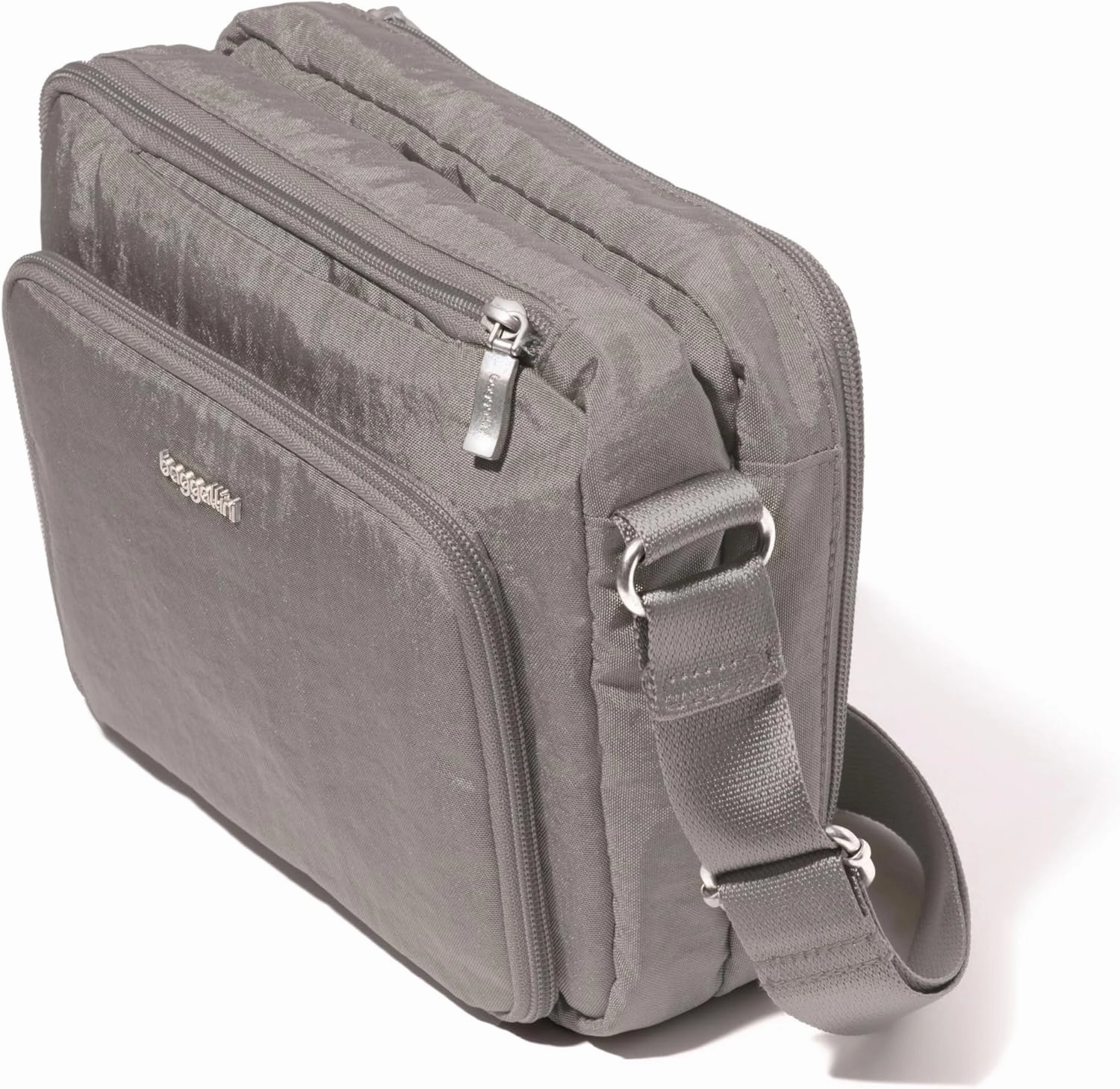 Baggallini Modern Camera 7"x9" Crossbody Bag W/Built-in Wallet, Compartments & RFID Slots