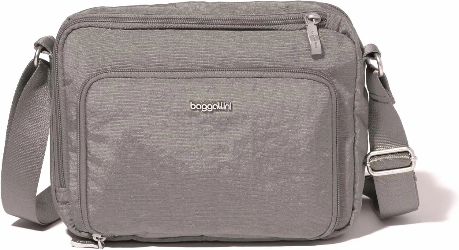 Baggallini Modern Camera 7"x9" Crossbody Bag W/Built-in Wallet, Compartments & RFID Slots