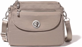 Baggallini Women's Calais Crossbody Bag, Moonrock