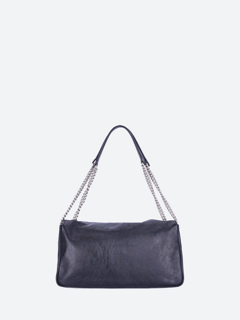 Baguette chain vitello corvara handbag