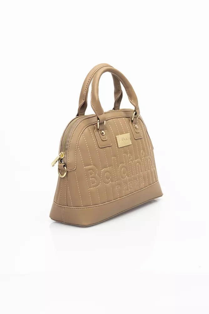 Baldinini Trend Beige Polyethylene Women Handbag
