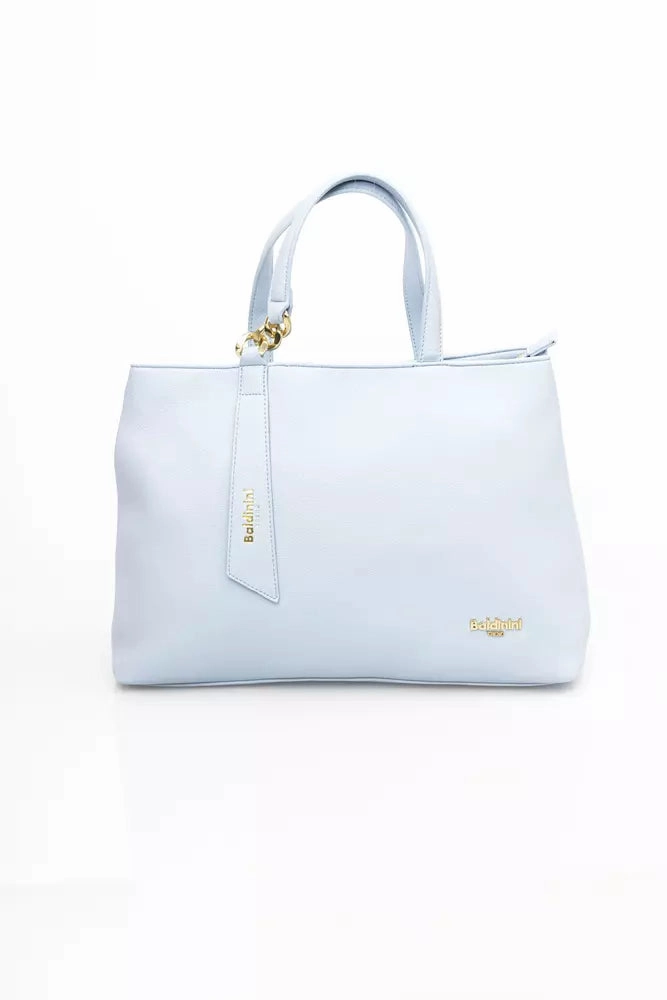 Baldinini Trend Light Blue Polyethylene Women Handbag