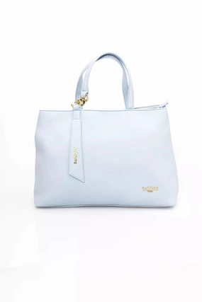 Baldinini Trend Light Blue Polyethylene Women Handbag