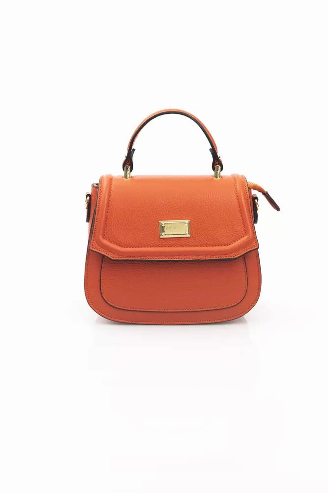 Baldinini Trend Red Leather Women Handbag