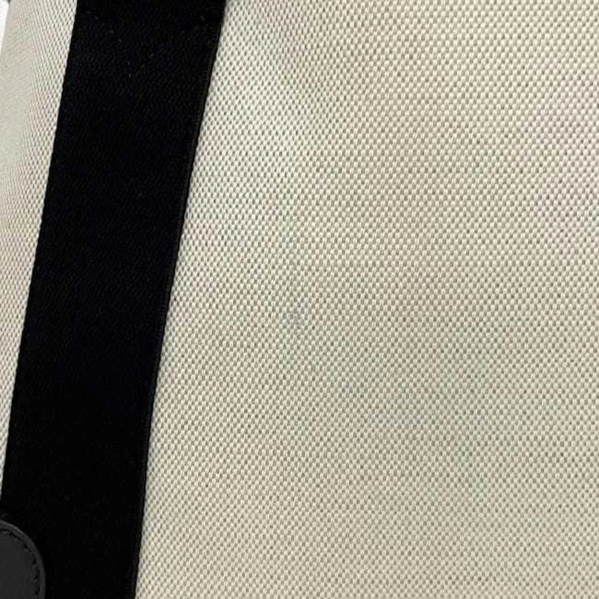 Balenciaga ivory Canvas Leather Tote Bag (Pre-Owned)