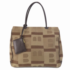 Bally  Canvas Tote Bag (Pre-Owned)