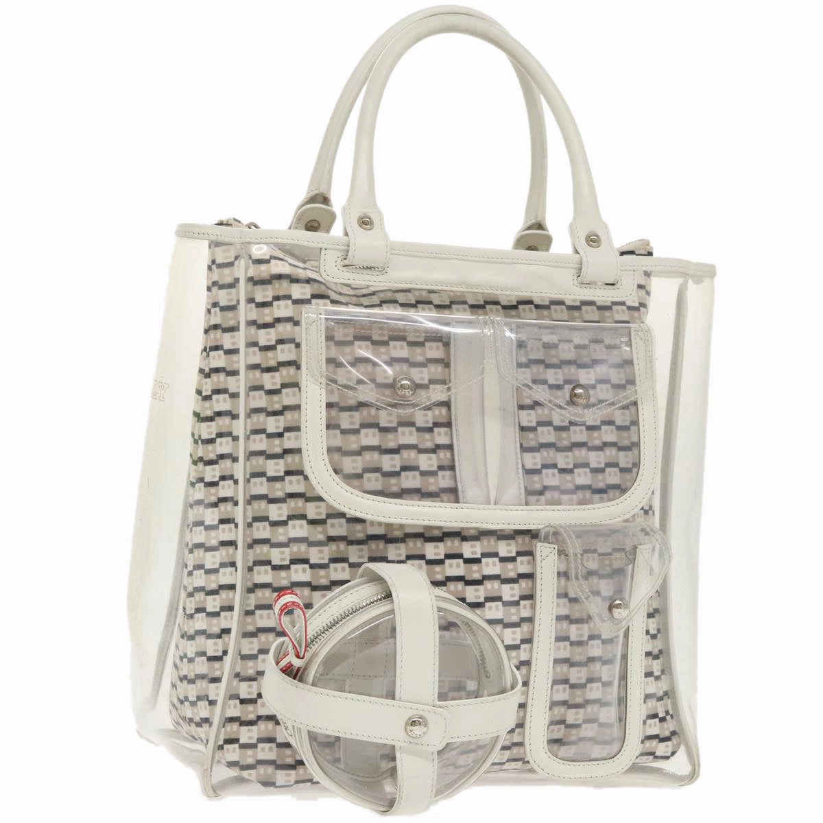 Bally clear Vinyl Tote Bag (Pre-Owned)
